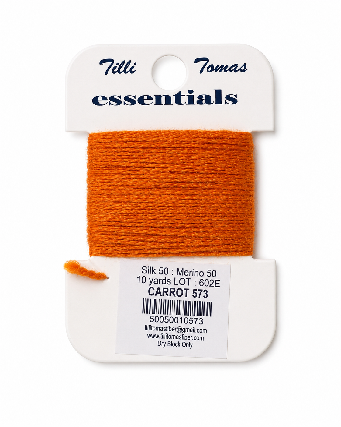 Essentials Card - Carrot 573 - 10 yd Card