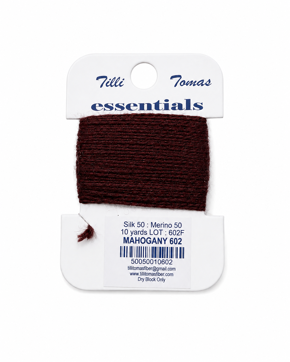 Essentials Card - Mahogany 602 - 10 yd Card