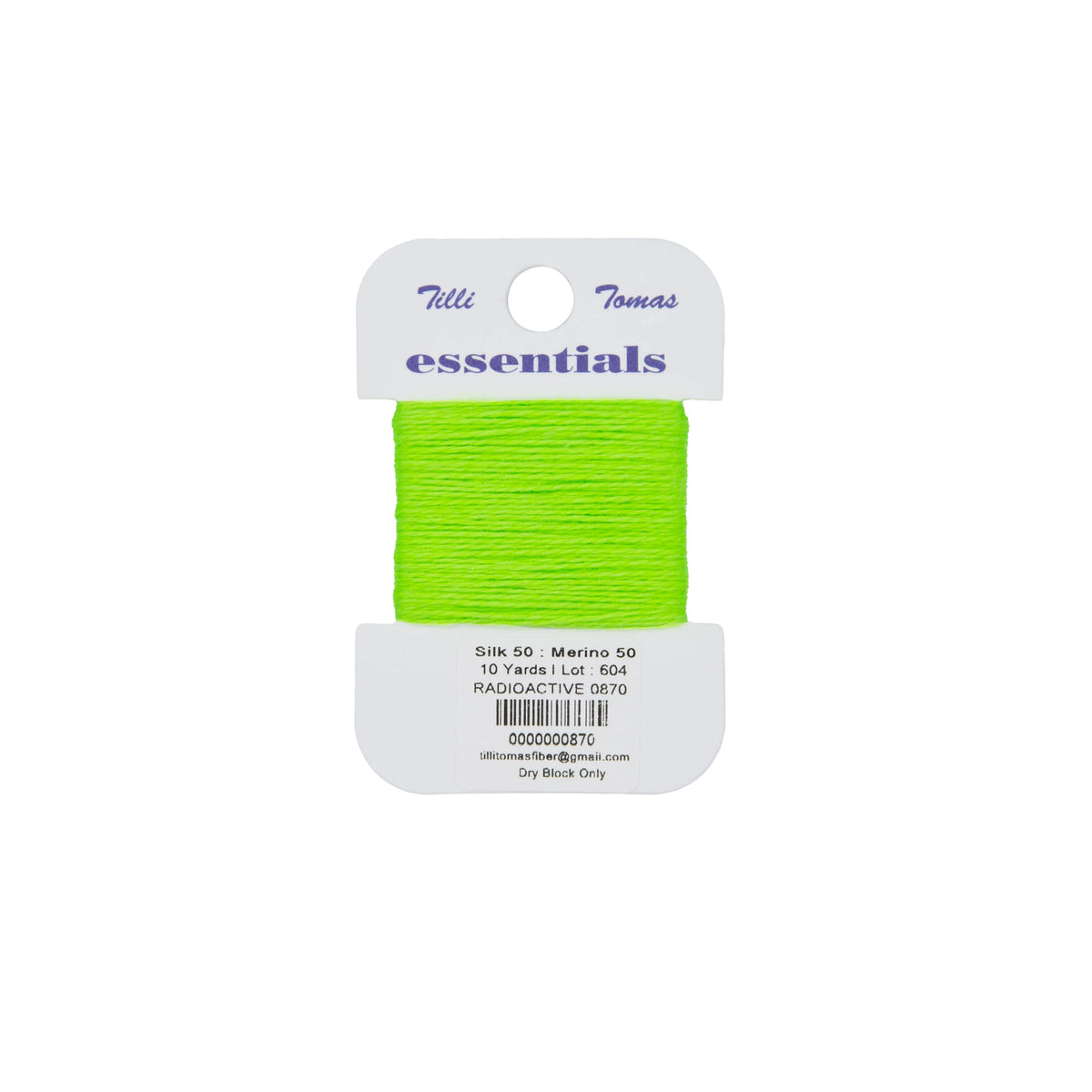 Essentials Card - Radioactive 870 - 10 yd Card