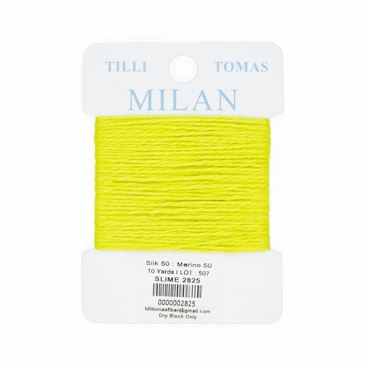 Milan Cards - Slime 2825 - 10 yd card
