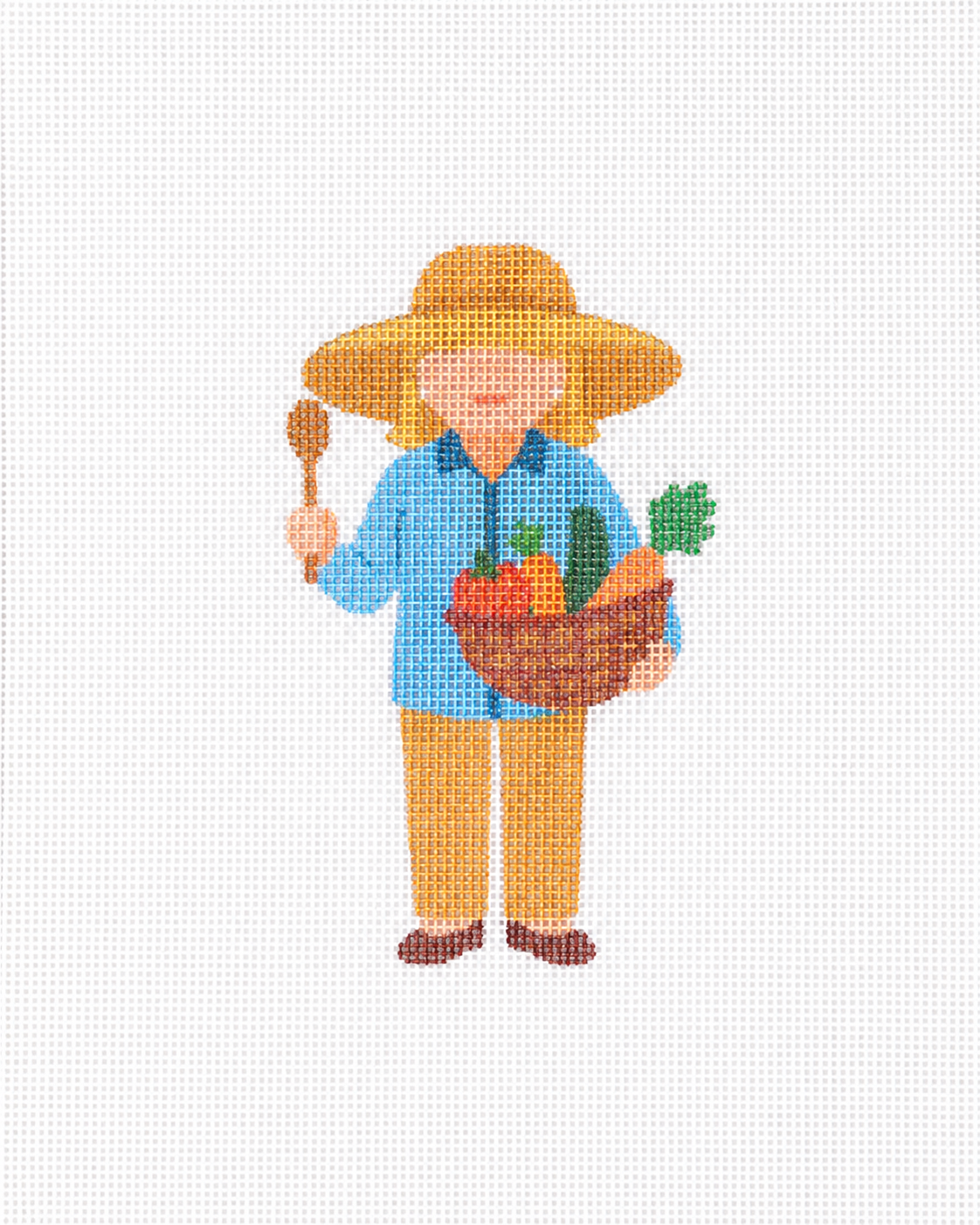Martha Needlepoint Canvas | 18 Mesh | Moore Stitching
