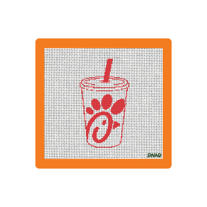 Jesus Coke Canvas | Needlepoint Canvas | Seaweed Apparel & Design