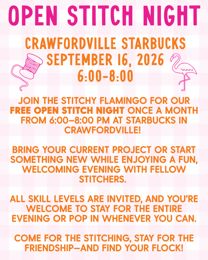 Open Stitch Night - Crawfordville