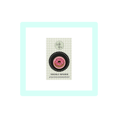 Strawberry Sprinkles Donut Needle Minder | Magnolia Needlepoint