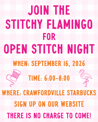 Open Stitch Night - Crawfordville