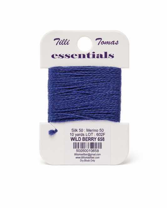 Essentials Card - Wild Berry 658 - 10 yd Card