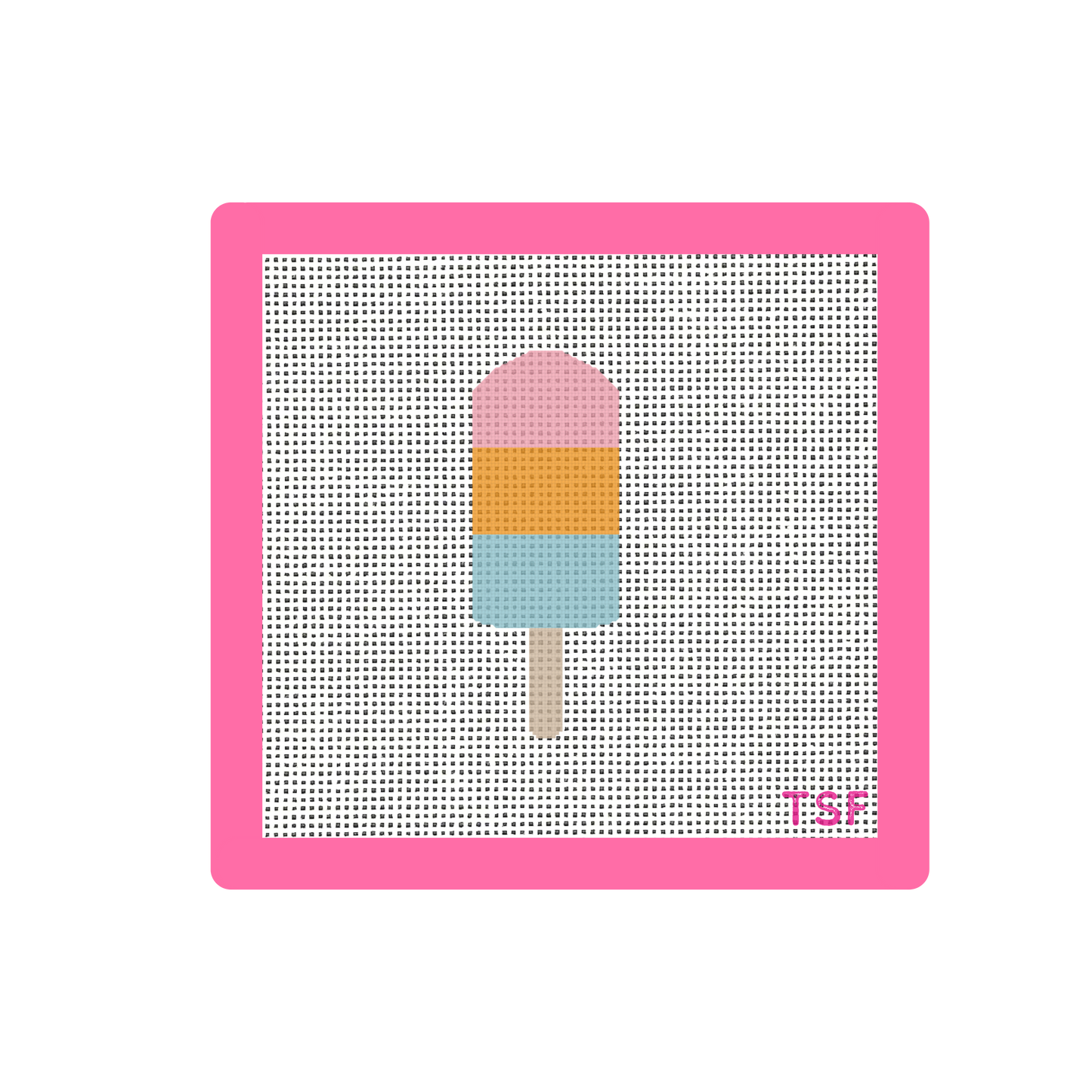 Popsicle - Beginner Friendly - Needlepoint Canvas
