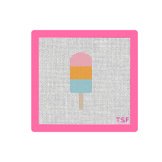 Popsicle - Beginner Friendly - Needlepoint Canvas
