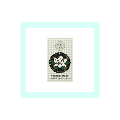 Magnolia Flower Needle Minder | Magnolia Needlepoint