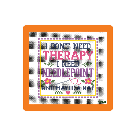 Therapy & Needlepoint Canvas | Needlepoint Canvas | Seaweed Apparel & Design