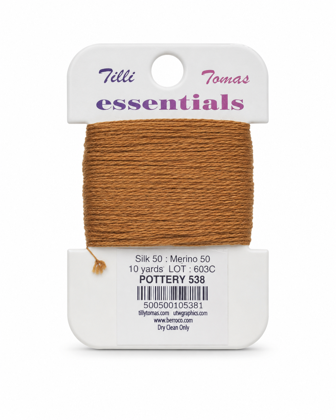Essentials Card - Pottery 538 - 10 yd Card
