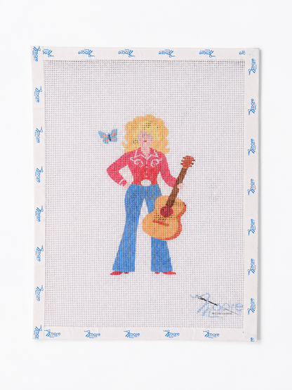 Dolly Needlepoint Canvas | 18 Mesh | Moore Stitching