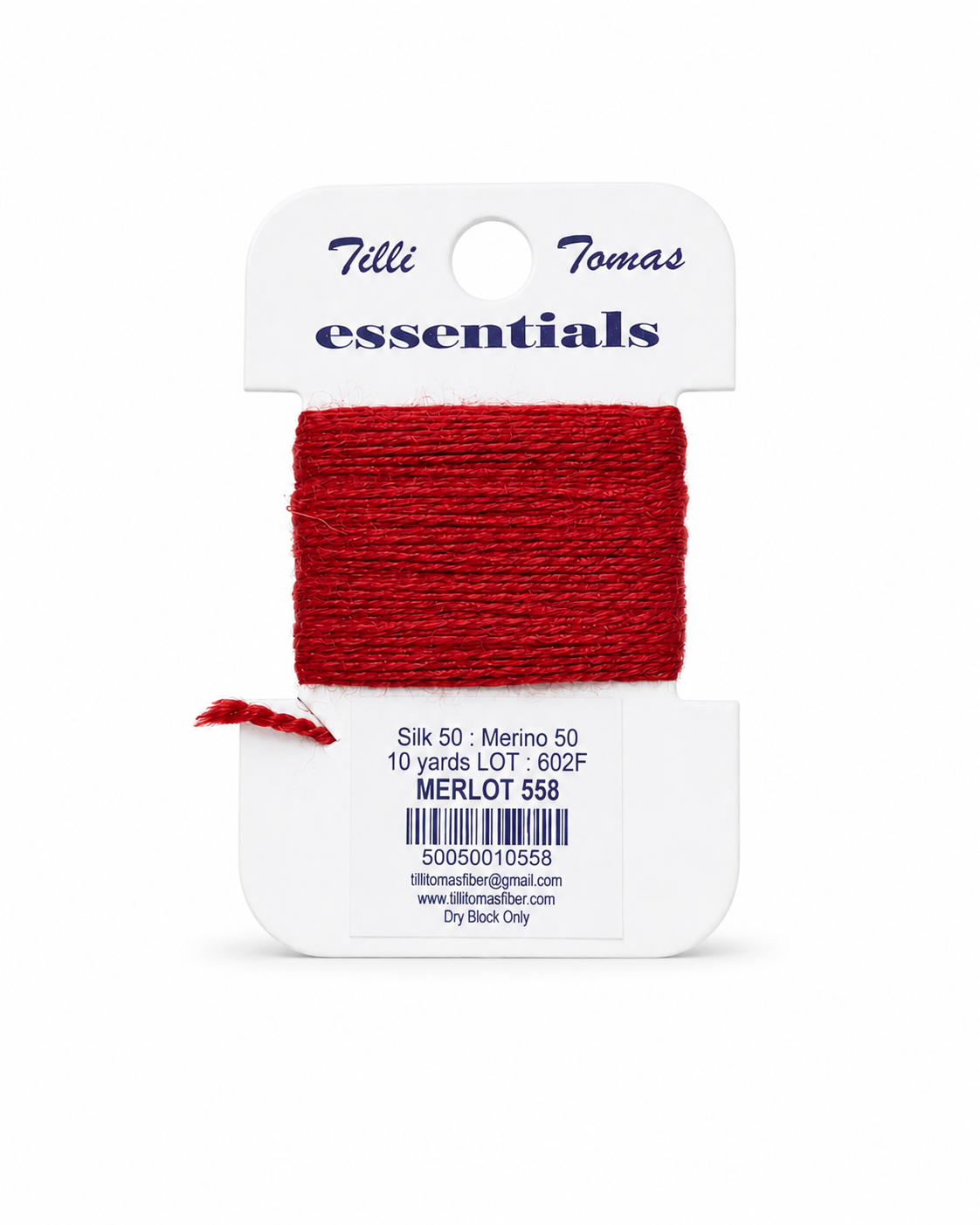 Essentials Card - Merlot 558 - 10 yd Card