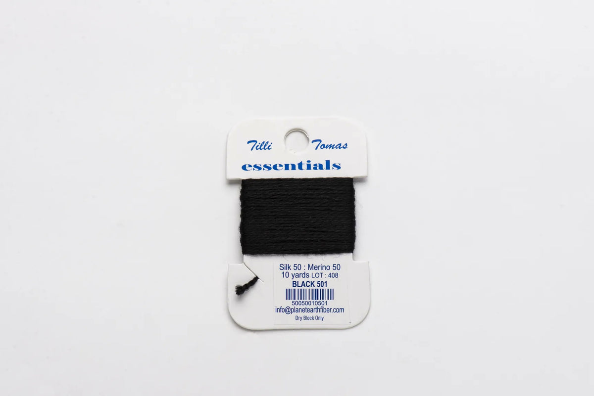 Essentials Card - Black 501 - 10 yd Card