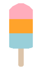 Popsicle - Beginner Friendly - Needlepoint Canvas