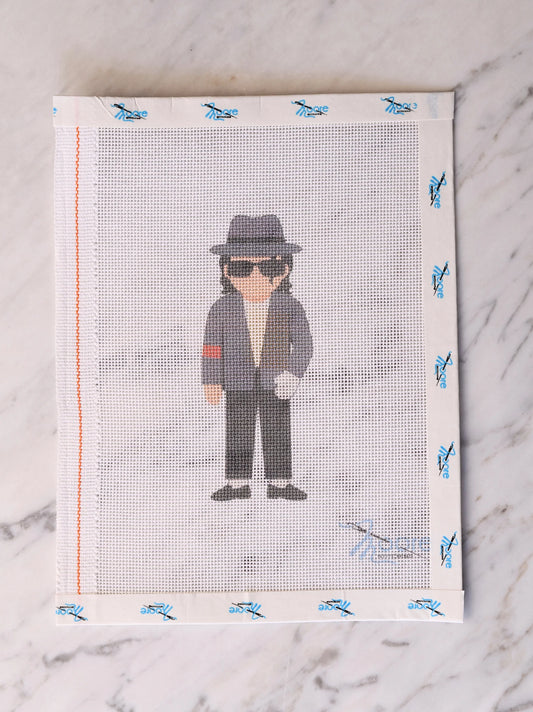 Just Beat It Needlepoint Canvas | 18 Mesh | Moore Stitching