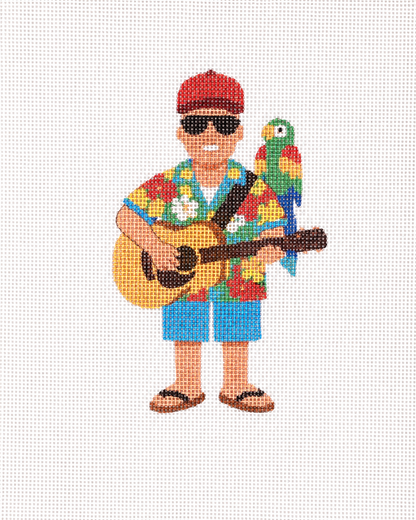 Jimmy Needlepoint Canvas | 18 Mesh | Moore Stitching