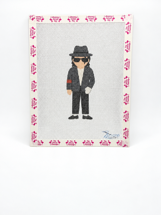 Just Beat It Needlepoint Canvas | 18 Mesh | Moore Stitching