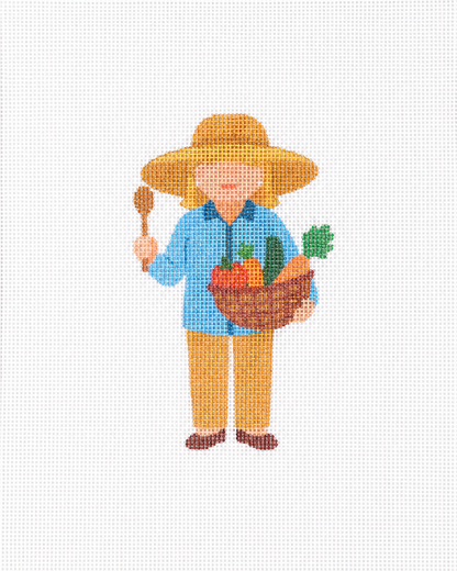 Martha Needlepoint Canvas | 18 Mesh | Moore Stitching