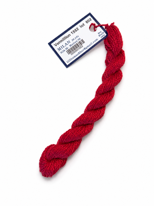 Milan - Vermilion 1552 - 30 yd skeins