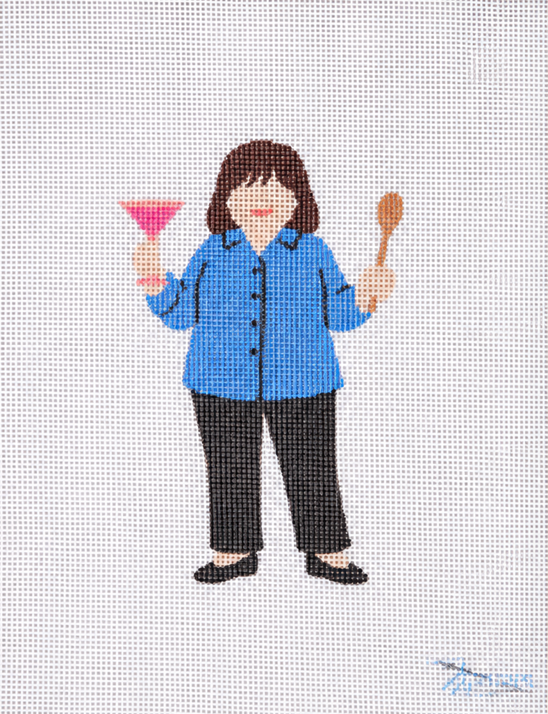 Coming Soon: Just That Easy! Needlepoint Canvas | 18 Mesh | Moore Stitching