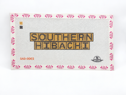 Southern Hibachi Canvas | Needlepoint Canvas | Seaweed Apparel & Design