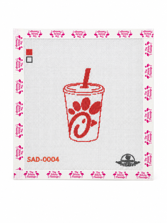 Jesus Coke Canvas | Needlepoint Canvas | Seaweed Apparel & Design