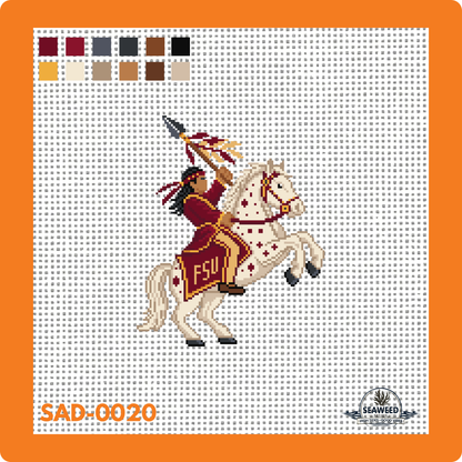 Renegade | Needlepoint Canvas | Seaweed Apparel & Design