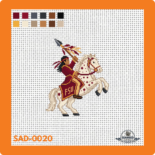 Renegade | Needlepoint Canvas | Seaweed Apparel & Design