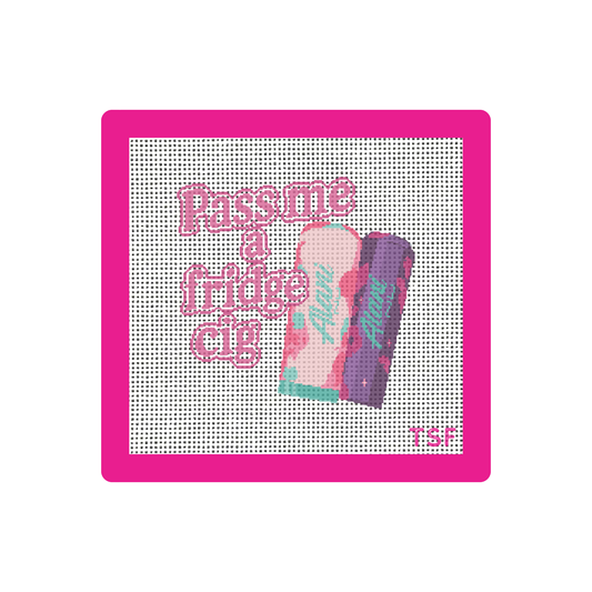 Pass Me a Fridge Cig - Alani - Needlepoint Canvas