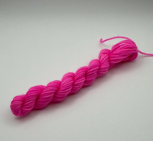 Let's Stitch Studio Fiber - Flamingo - 10 yd skeins